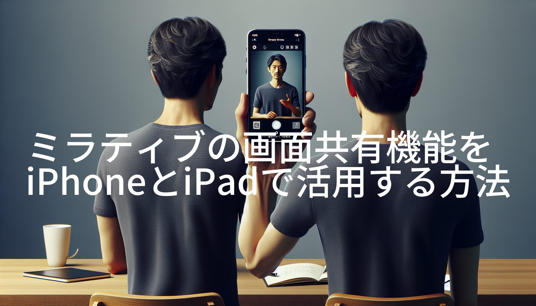 ミラティブの画面共有機能をiPhoneとiPadで活用する方法